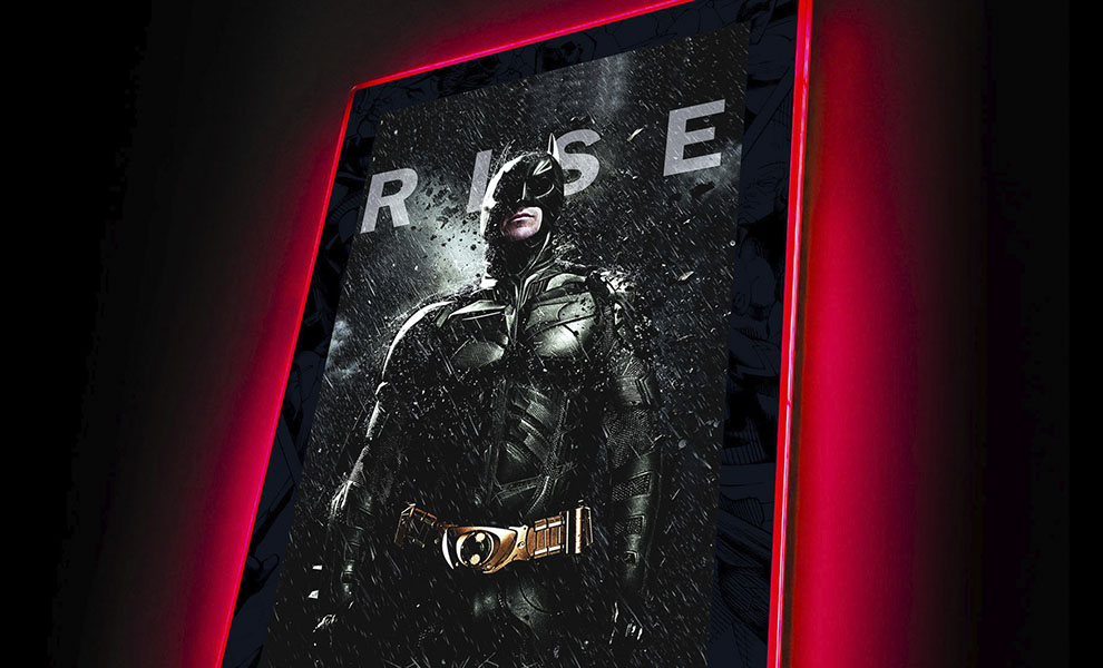 The Dark Knight Rises (01) LED Mini-Poster Light Wall Light