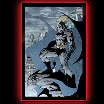 Batman #608 LED Jim Lee Cover Variant (Large) Wall Light