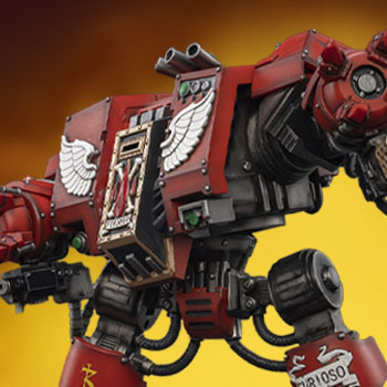 Blood Angels Furioso Dreadnought Brother Samel Collectible Figure