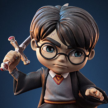 Harry Potter with Sword of Gryffindor Mini Co. Collectible Figure