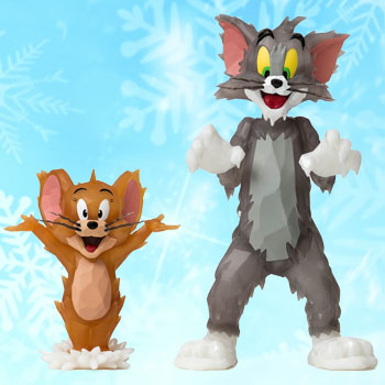 Tom and Jerry Musketeers Vinyl Bust Soap Studios Mousquetaires 