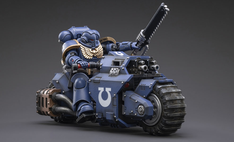 Ultramarines Outriders Bike Collectible Figure