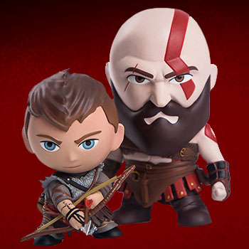 Kratos and Atreus Mini Figures Collectible Set
