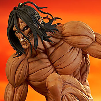 16cm Plastic Model Figure for sale online KOTOBUKIYA Attack On Titan Eren Yeager Giant Ver 