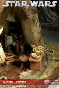 Gallery Image of Yodas Hut - Dagobah Sixth Scale Figure Accessory