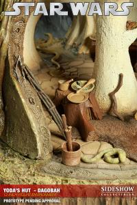 Gallery Image of Yodas Hut - Dagobah Sixth Scale Figure Accessory