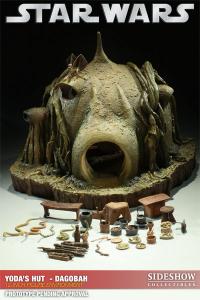 Gallery Image of Yodas Hut - Dagobah Sixth Scale Figure Accessory