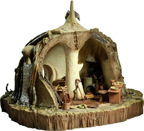 sideshow yoda hut