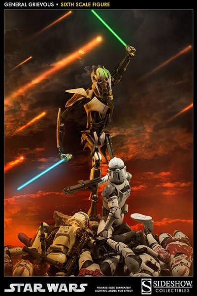 general grievous sixth scale figure