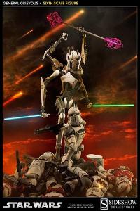 Gallery Image of General Grievous Sixth Scale Figure
