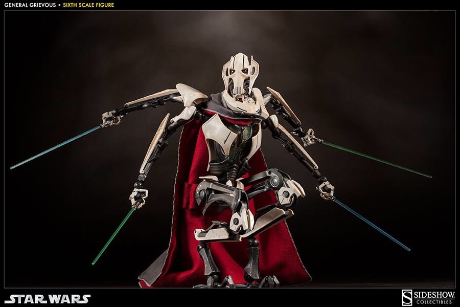 hot toys star wars general grievous