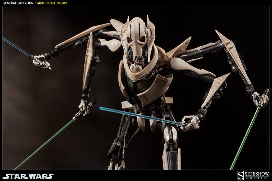 general grievous sixth scale figure