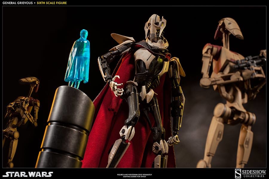 hot toys star wars general grievous