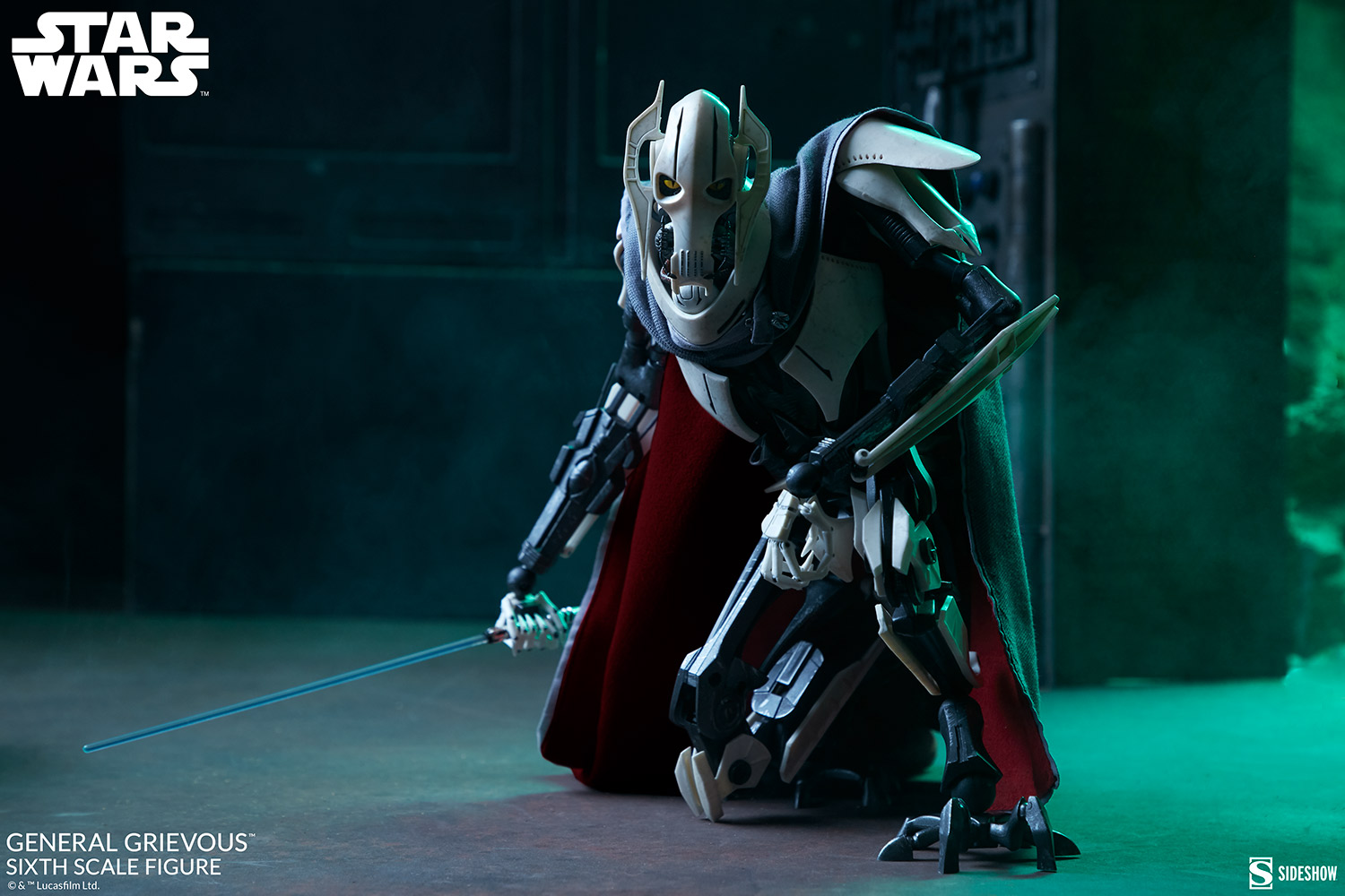 Star Wars: Episode III – Revenge of the Sith : General Grievous Sixth Scale Figure General-grievous_star-wars_gallery_6091e72549c3b