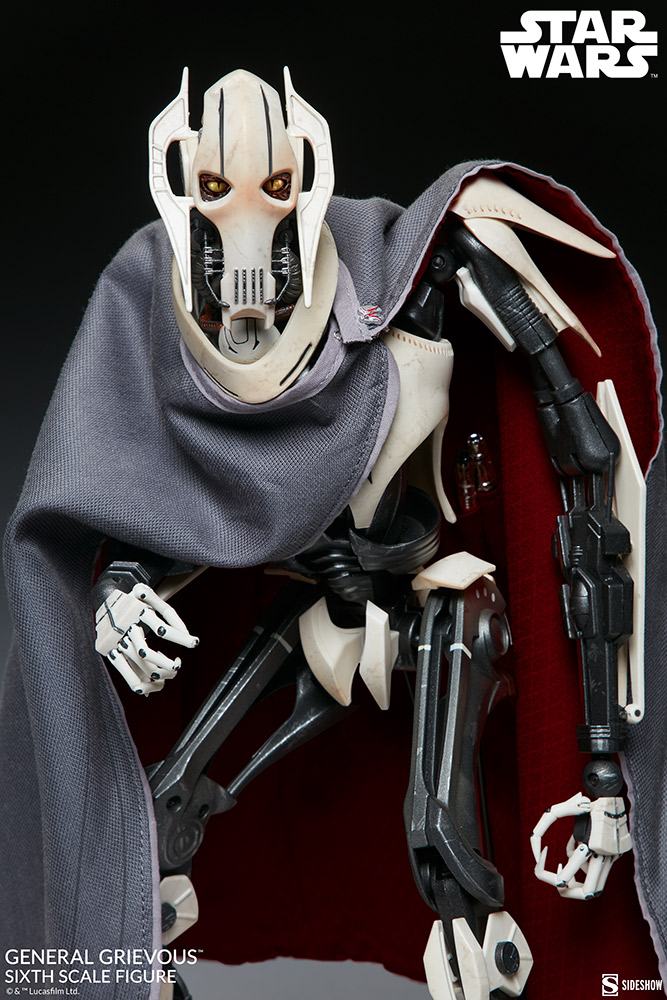 Star Wars: Episode III – Revenge of the Sith : General Grievous Sixth Scale Figure General-grievous_star-wars_gallery_6091e738bf8e9