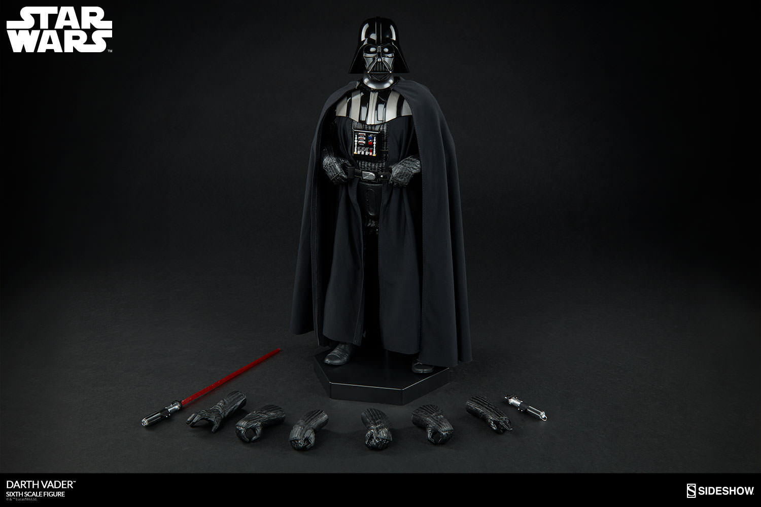 darth vader statue sideshow