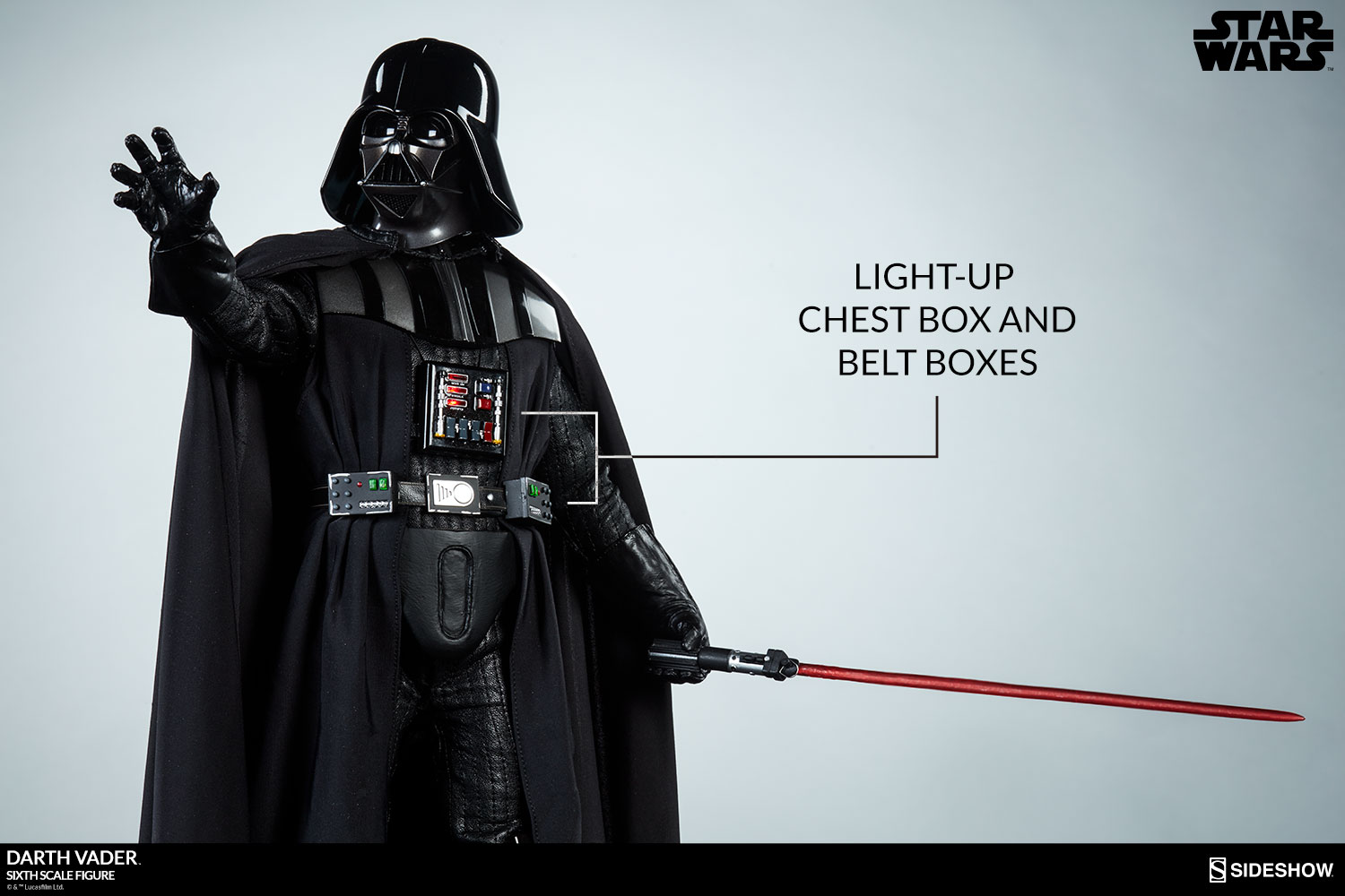 darth vader sixth scale figure