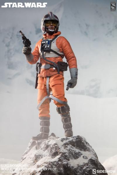 Luke Skywalker Rogue Group Snowspeeder Pilot Exclusive Edition - Prototype Shown