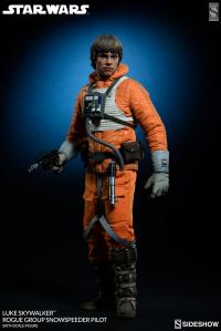 Gallery Image of Luke Skywalker Rogue Group Snowspeeder Pilot Sixth Scale Figure