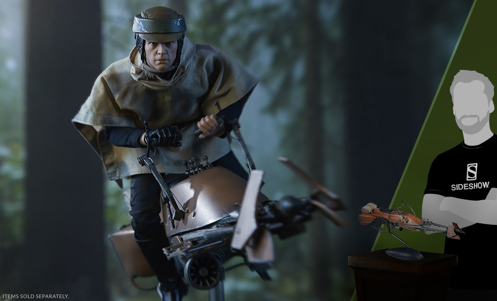 Gallery Feature Image of Speeder Bike Sixth Scale Figure Accessory - Click to open image gallery
