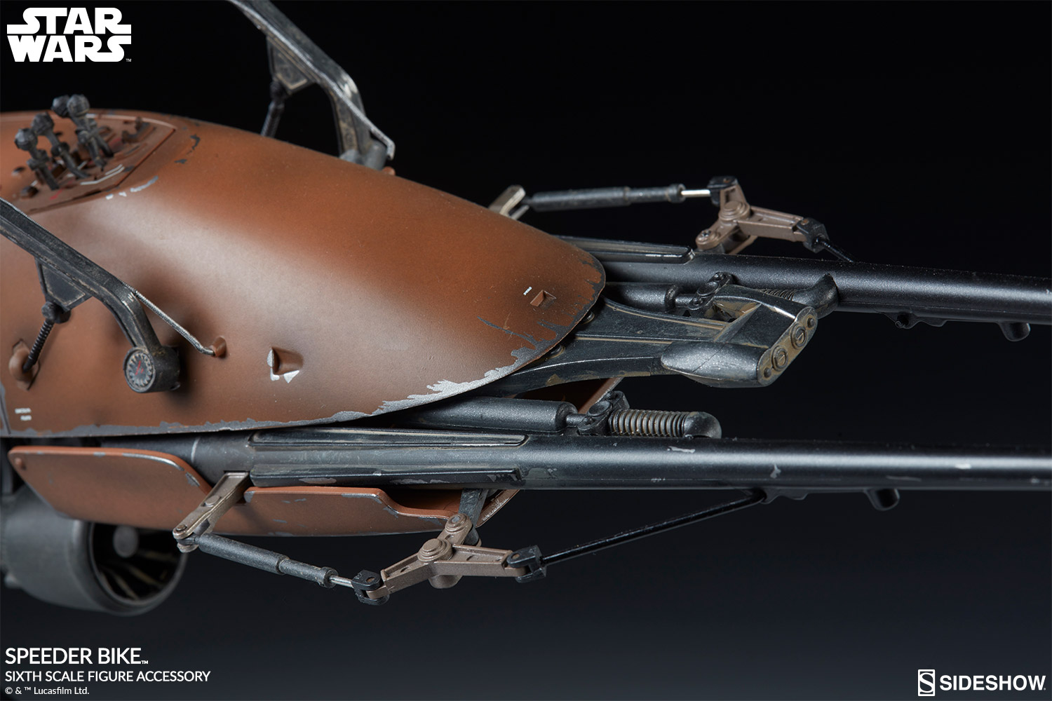 speeder bike star wars toy