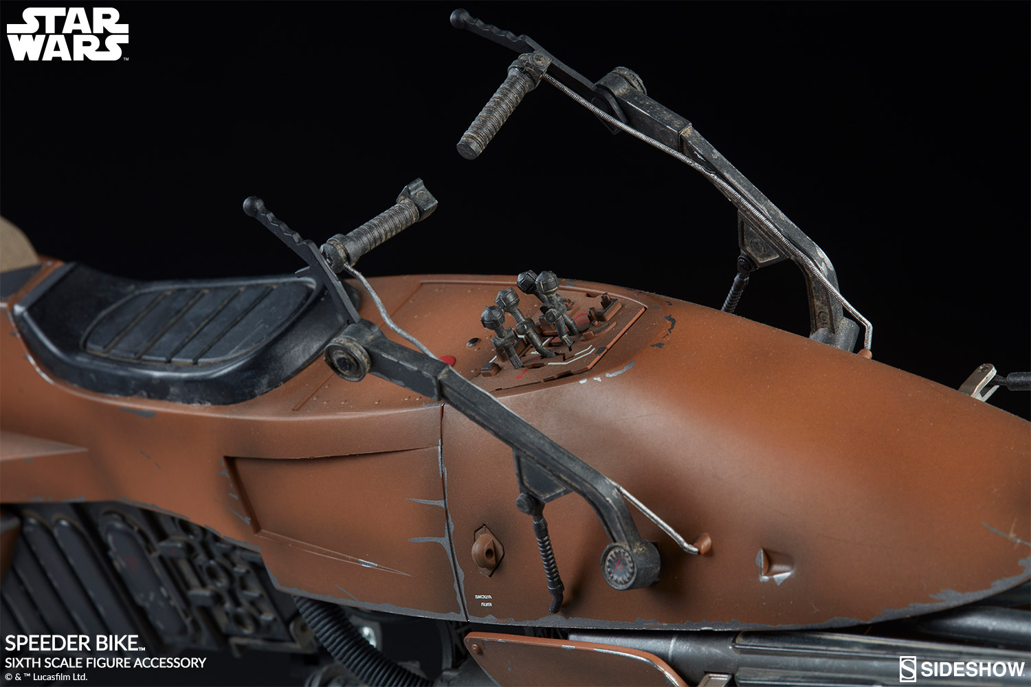 speeder bike star wars toy