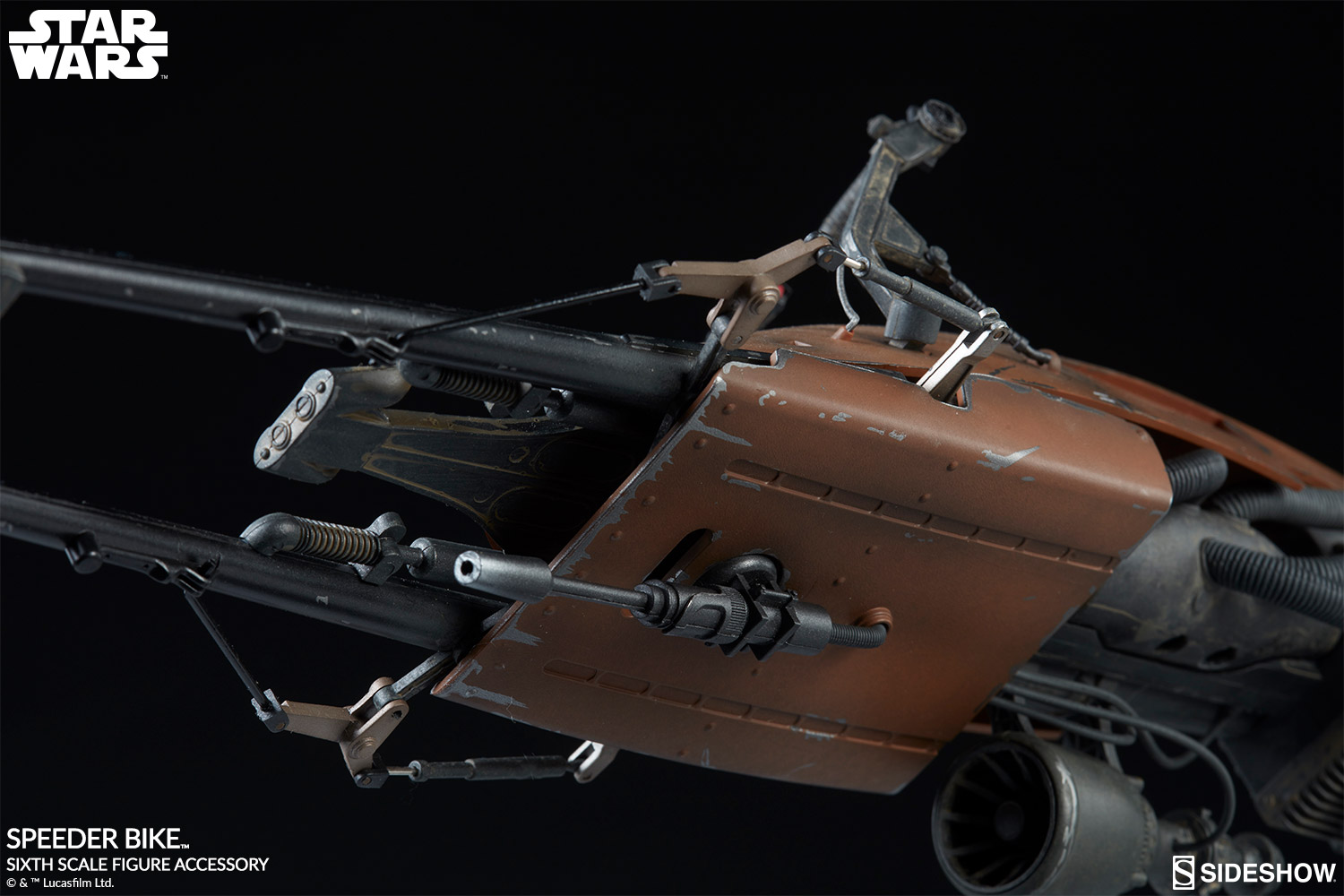 speeder bike star wars toy