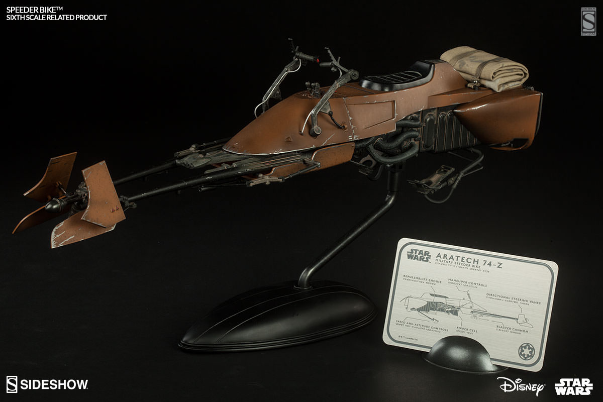 star wars imperial speeder bike toy