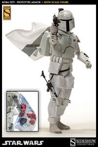Gallery Image of Boba Fett (Prototype Armor) Sixth Scale Figure