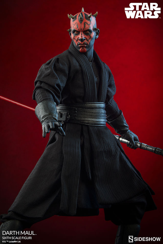 darth maul sixth scale figure