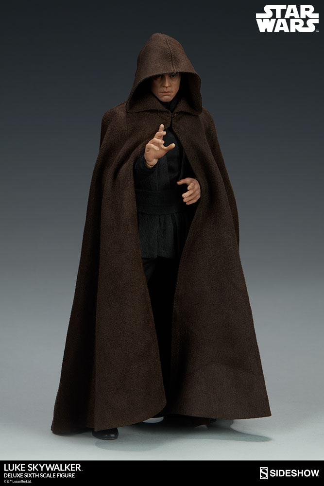 Luke Skywalker Jedi Knight Hooded Minecraft Skin