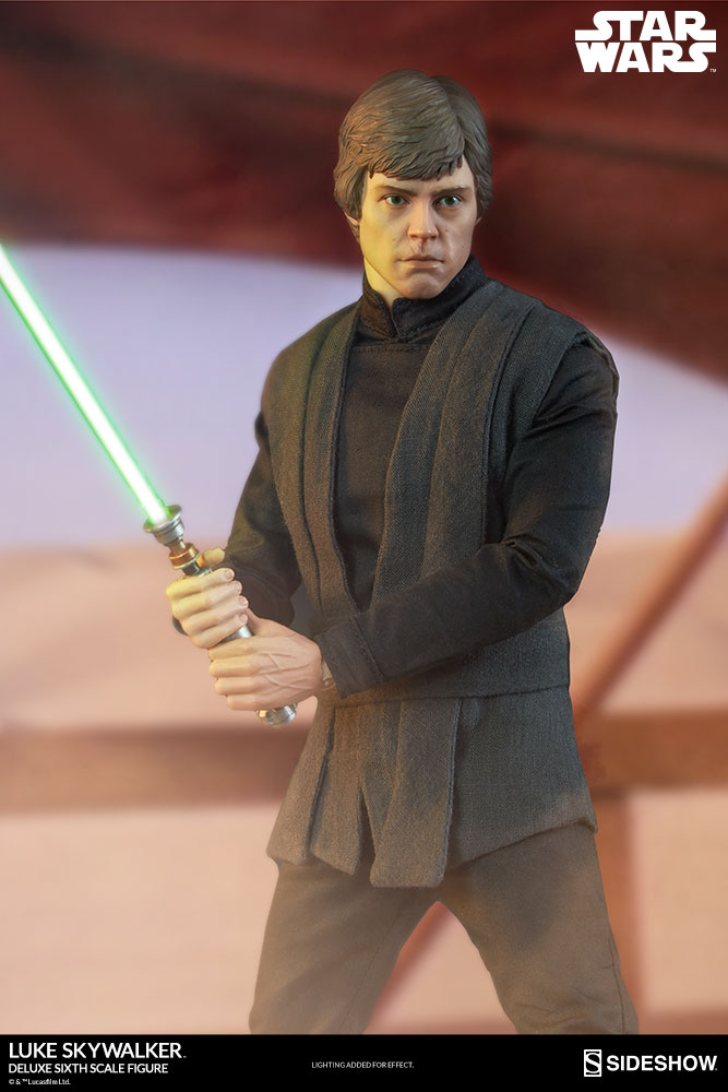 sideshow luke skywalker deluxe