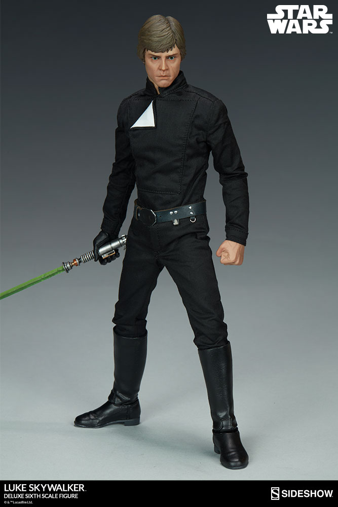 1/6 Luke Star Wars Outfit Helmet Blaster for Battlefront Sideshow Hot Toys Rebel