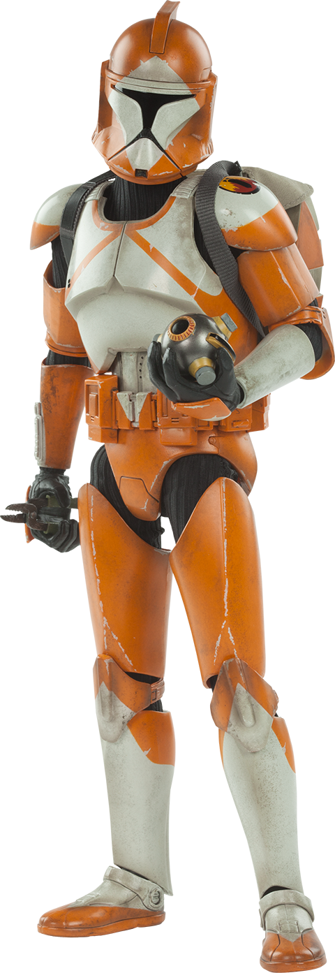 orange clone trooper