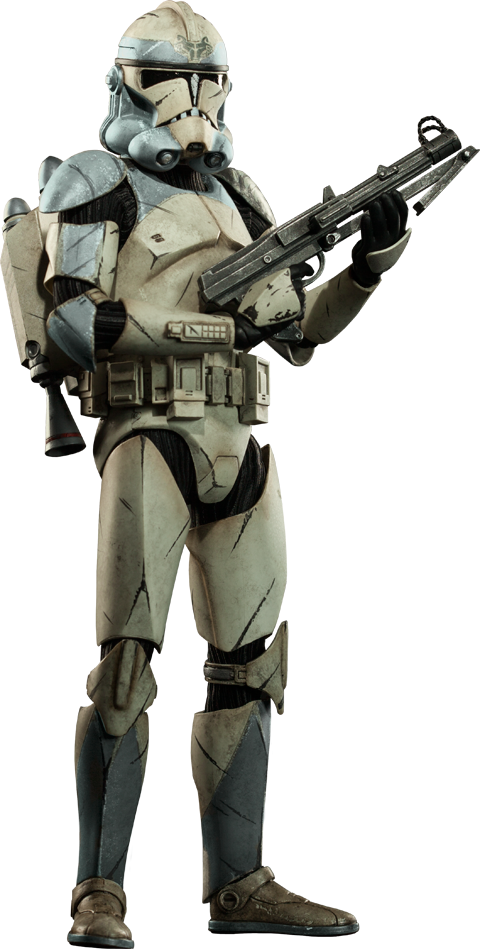 Sideshow Collectibles Wolfpack Clone Trooper: 104th Battalion Sixth Scale Figure