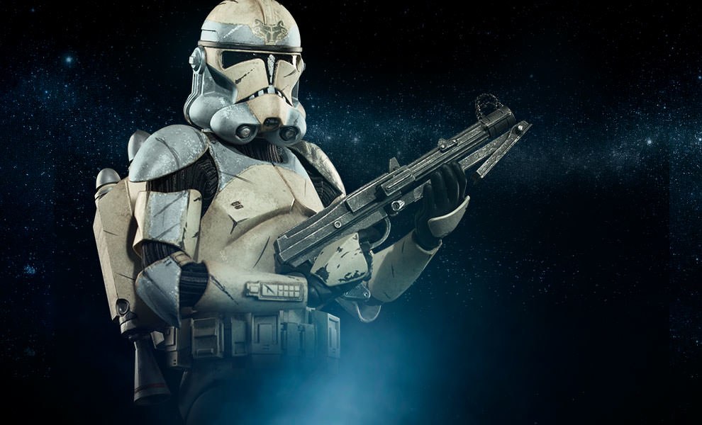 Gallery Feature Image of Wolfpack Clone Trooper: 104th Battalion Sixth Scale Figure - Click to open image gallery