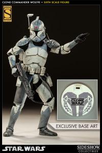 Gallery Image of Clone Commander Wolffe Sixth Scale Figure