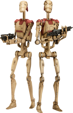 Star Wars Security Battle Droids Sixth 