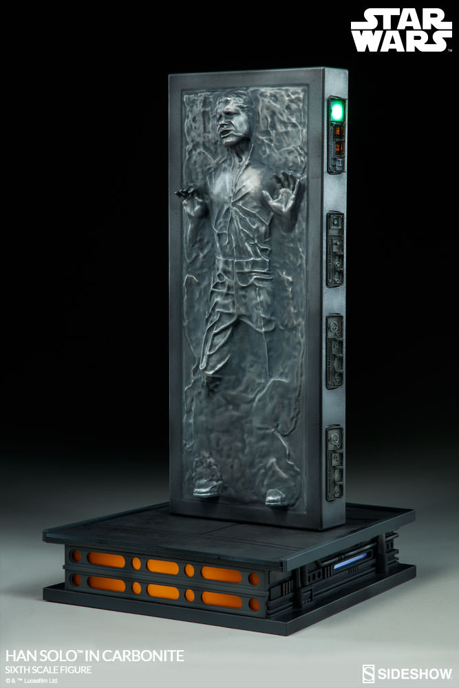 sideshow han solo carbonite