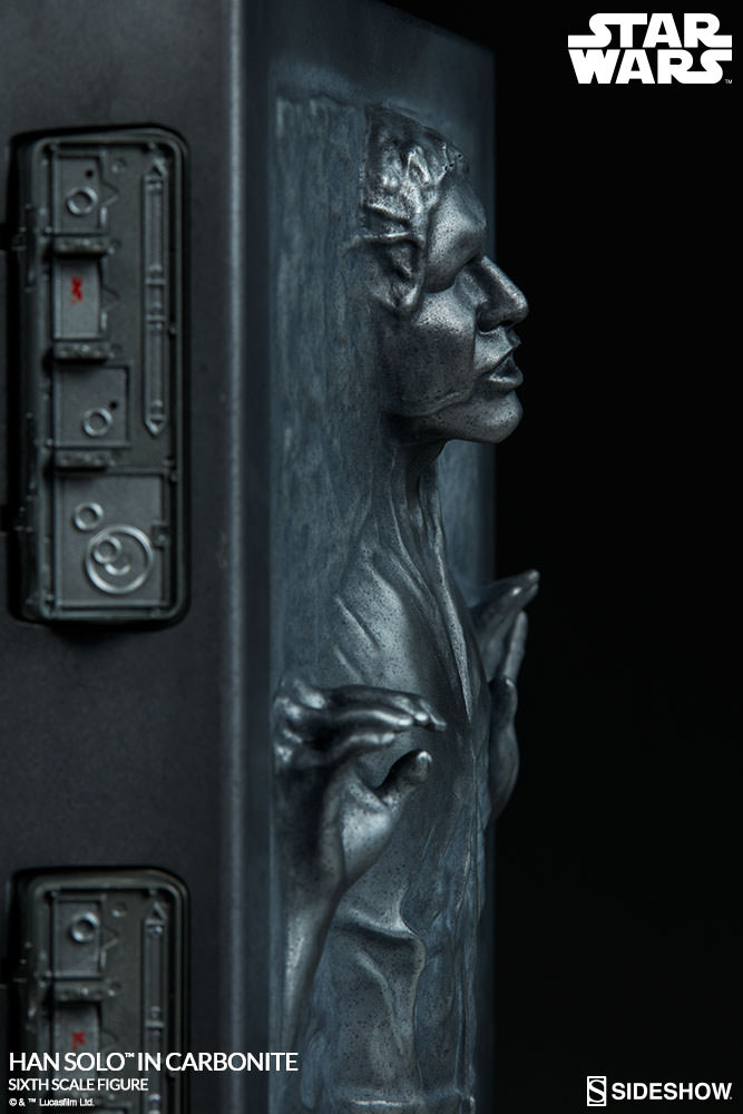 sideshow han solo carbonite