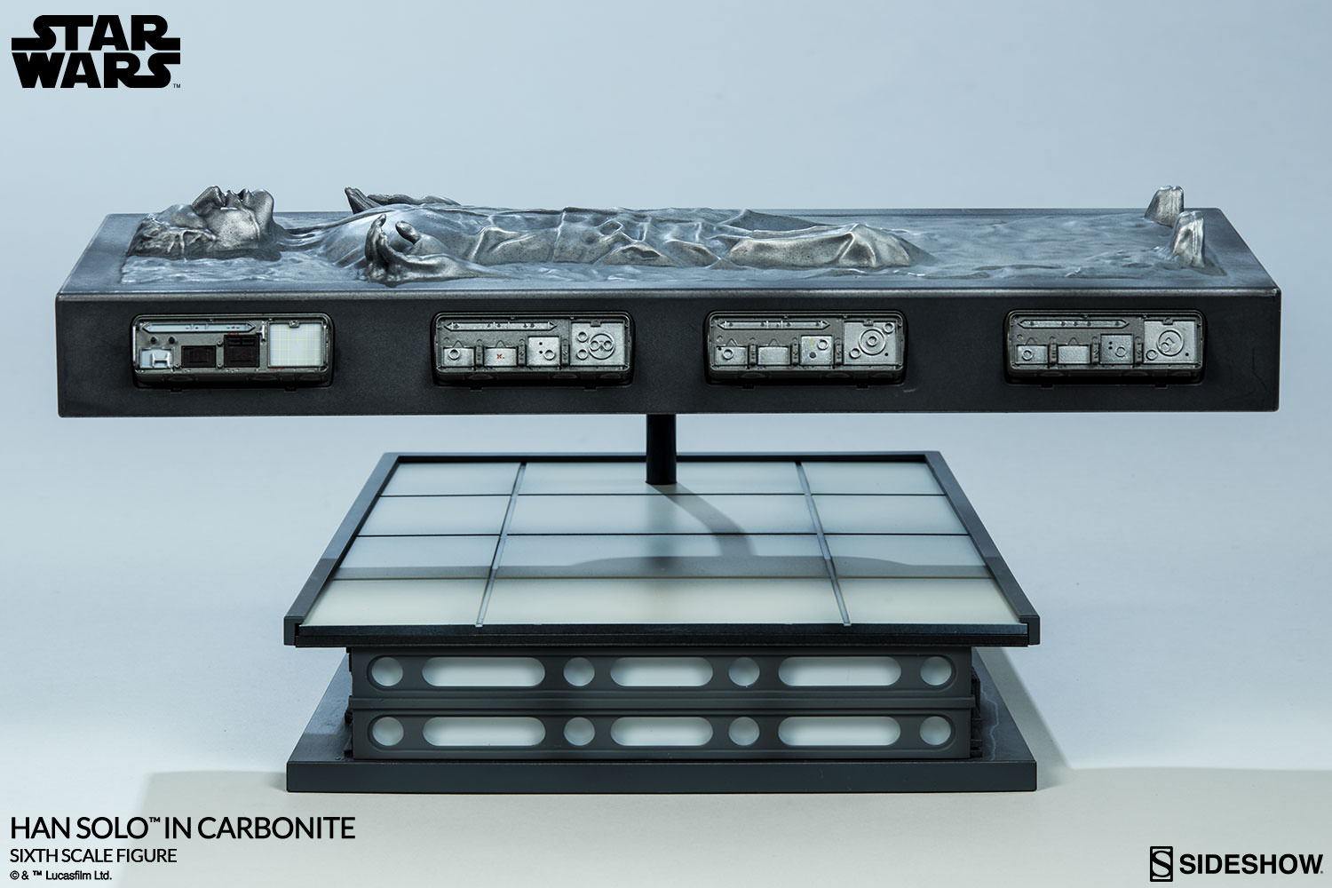 sideshow collectibles han solo carbonite