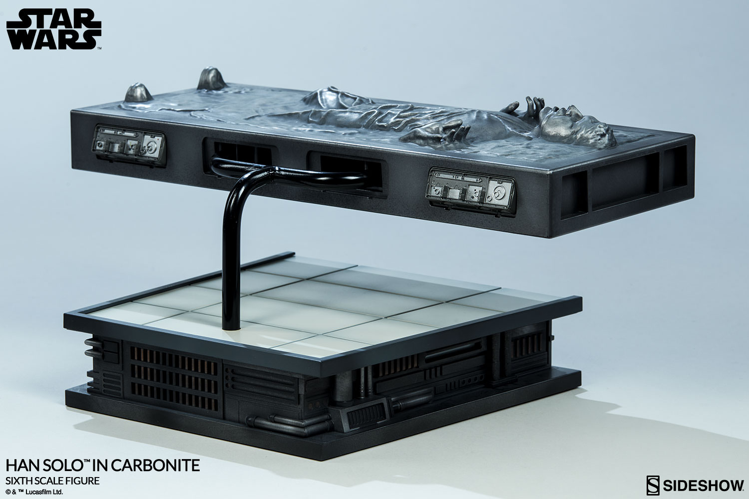 sideshow collectibles han solo carbonite