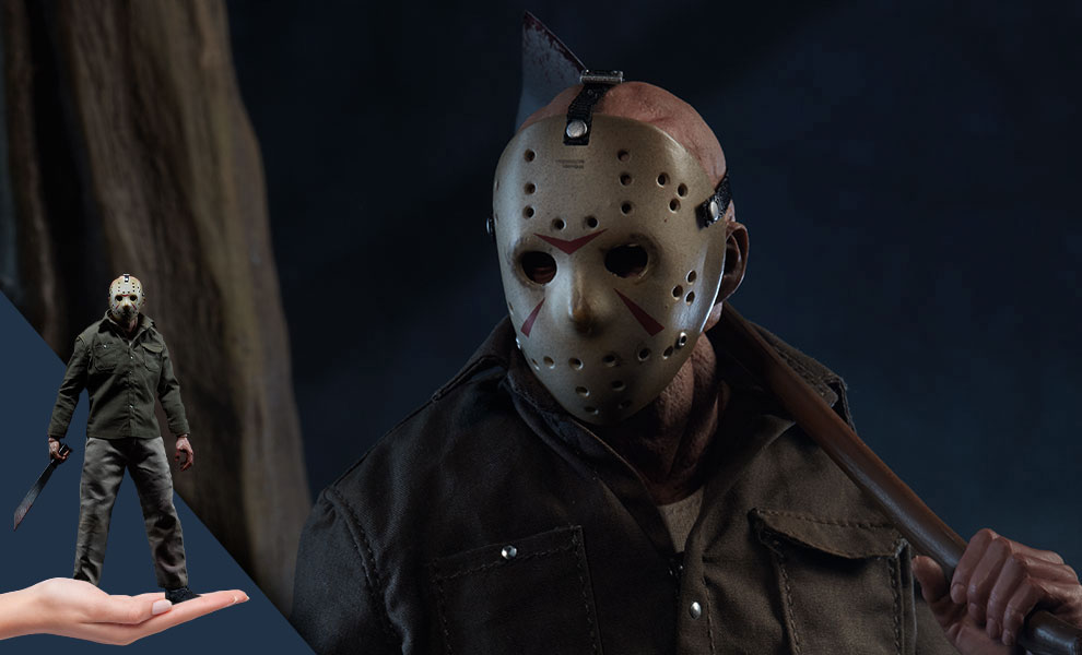 sideshow collectibles Jason Voorhees statue excellent prices.