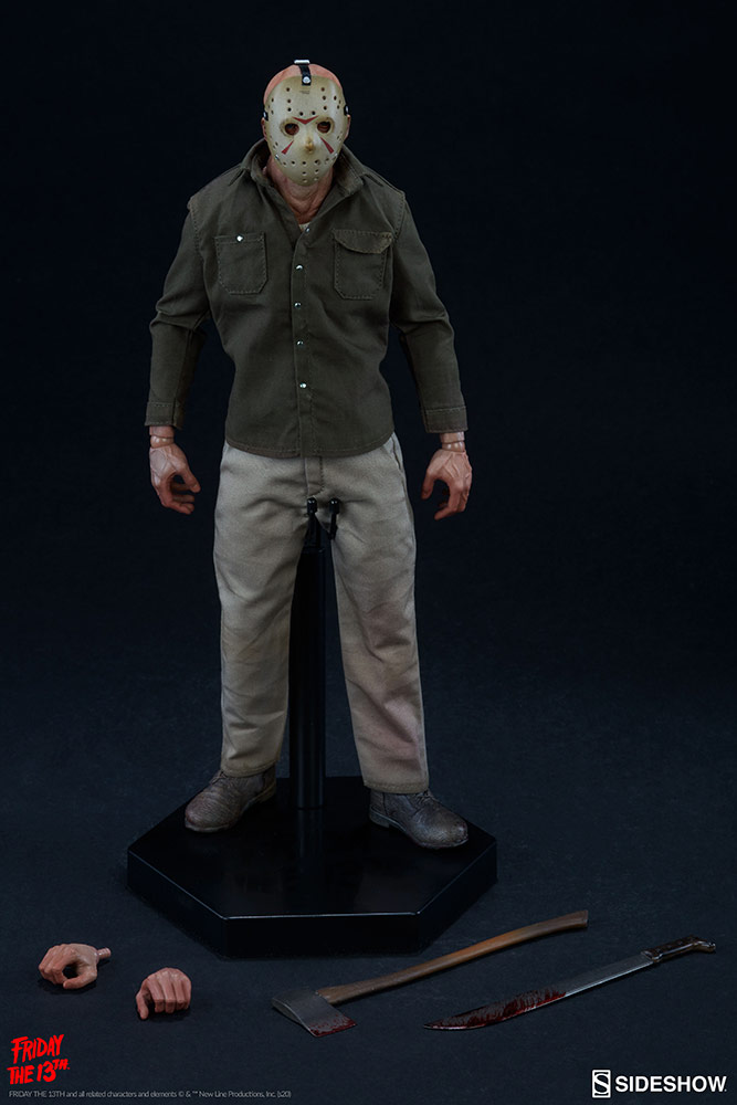SIDESHOW FRIDAY THE 13TH PART 2 JASON VOORHEES 12" FIGURE STATUE 