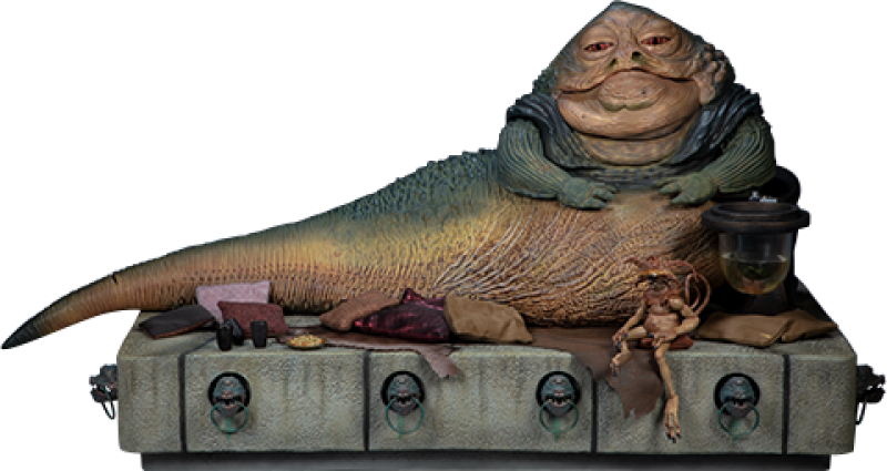 Jabba the Hutt and Throne Deluxe Sixth Scale Figure
