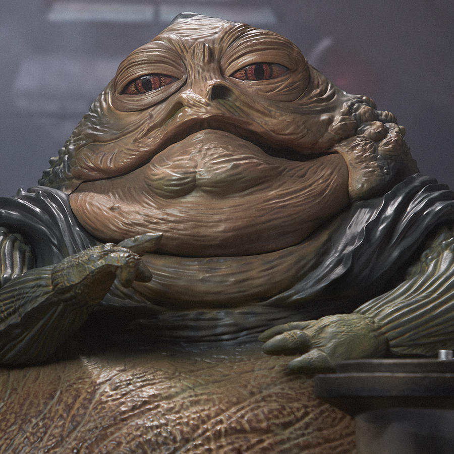 Jabba the Hutt and Throne Deluxe Star Wars Sixth Scale Figure