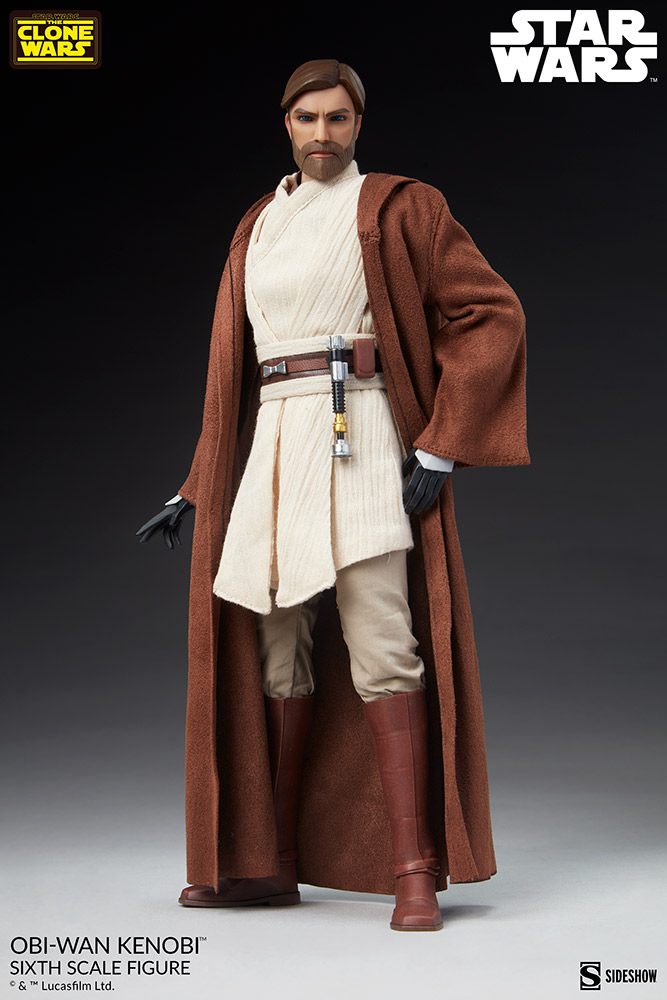 Star Wars Order of the Jedi general Obi-Wan Kenobi 1:6 Sideshow Brand New lm 
