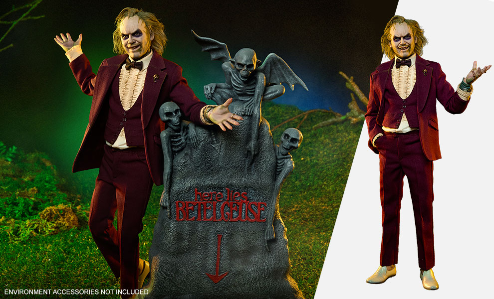 Beetlejuice (Wedding Version) Sixth Scale Figure by Sideshow ...