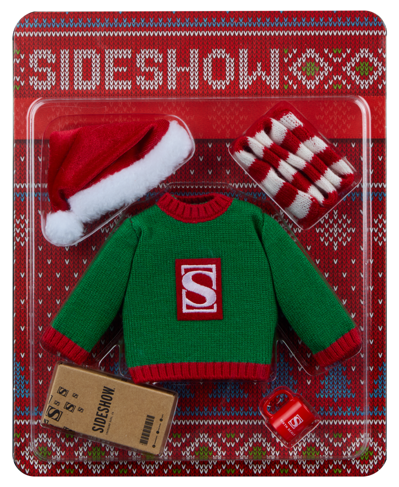 Sideshow Holiday Sweater Set Sixth Scale Figure Accessory by Sideshow Collectibles