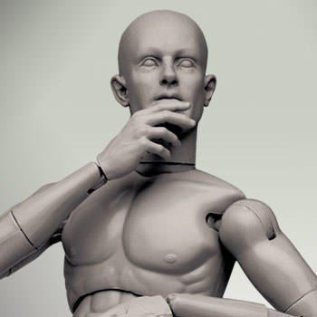 Artist Model Male Sixth Scale Figure by Sideshow Collectibl